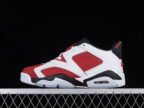 All Categories Air Jordan Jordan Series Basketball Shoes Air Jordan 6 Air Jordan 6 Retro "Carmine" AJ6 Joe 6 Rouge White Red Low-top Basketball Shoes CT8529-106